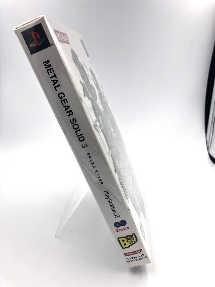 Metal Gear Solid 3 The Best 2-disc Playstation 2 Japan limited box set w artbook