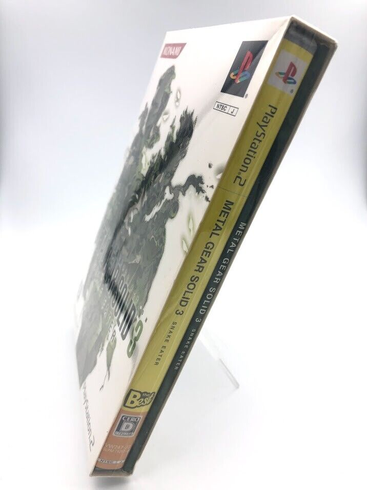Metal Gear Solid 3 The Best 2-disc Playstation 2 Japan limited box set w artbook