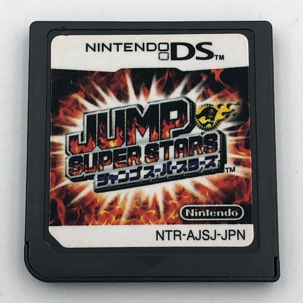 Jump Super Stars Nintendo DS Japan region-free Naruto/Dragon Ball/One Piece NDS