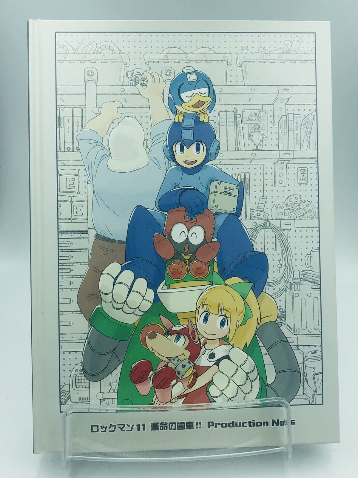 Rockman 11 Gears Of Destiny Production Note Complete Edition Limited Mega Man 11