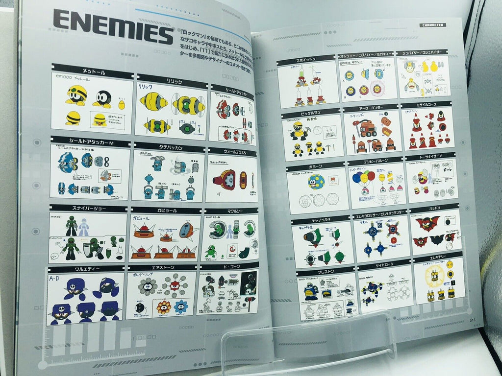 Rockman 11 Gears Of Destiny Production Note Complete Edition Limited Mega Man 11
