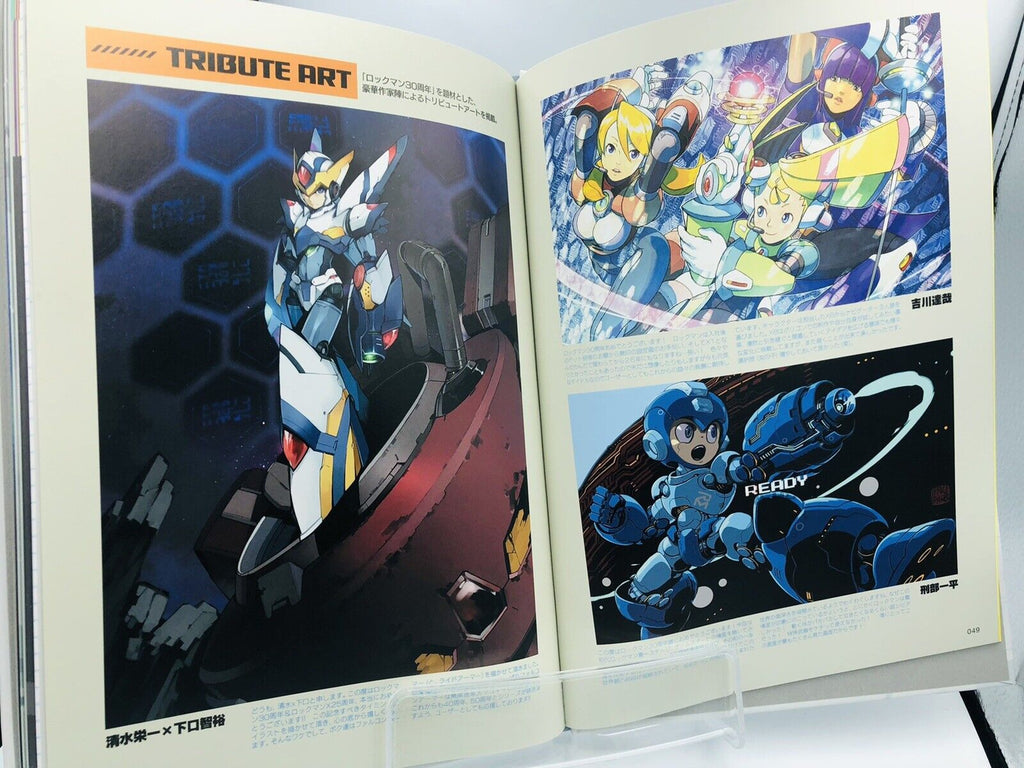 Rockman 11 Gears Of Destiny Production Note Complete Edition Limited Mega Man 11