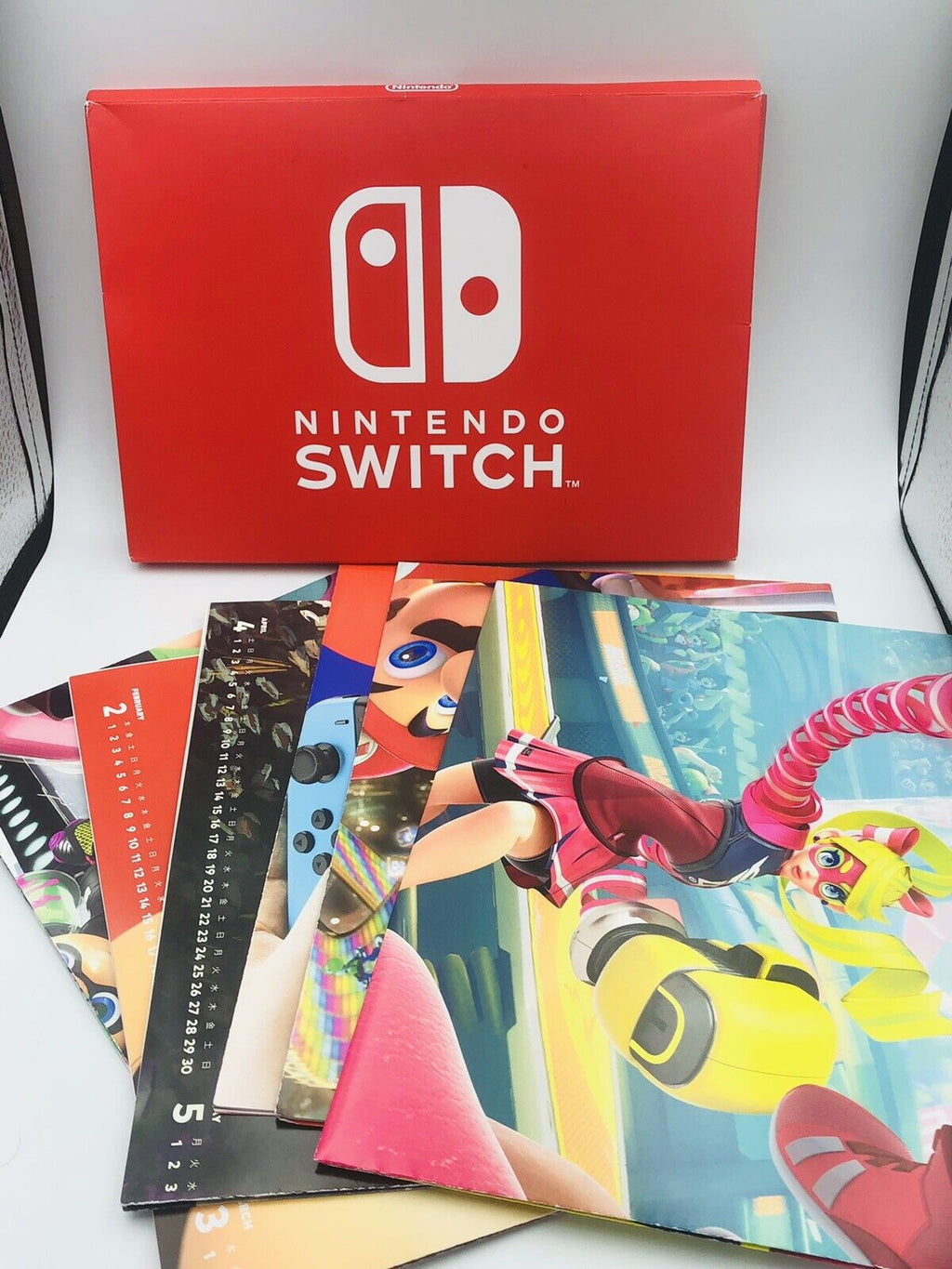 Japan My Nintendo Rewards 6-Poster set 2017 Zelda Breath of the Wild/Mario Kart