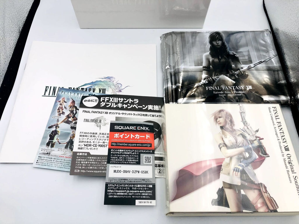 Final Fantasy XIII Original Soundtrack Limited Edition 5-CD white box set OST