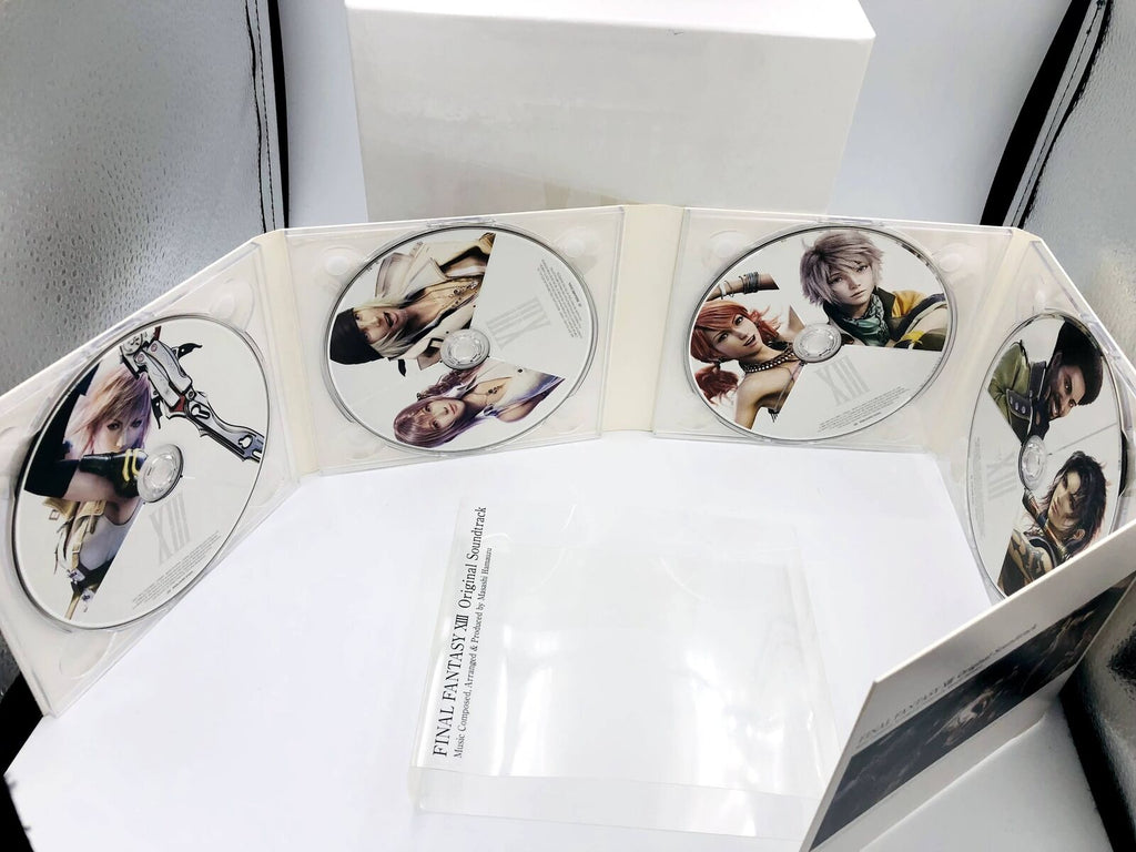 Final Fantasy XIII Original Soundtrack Limited Edition 5-CD white box set OST