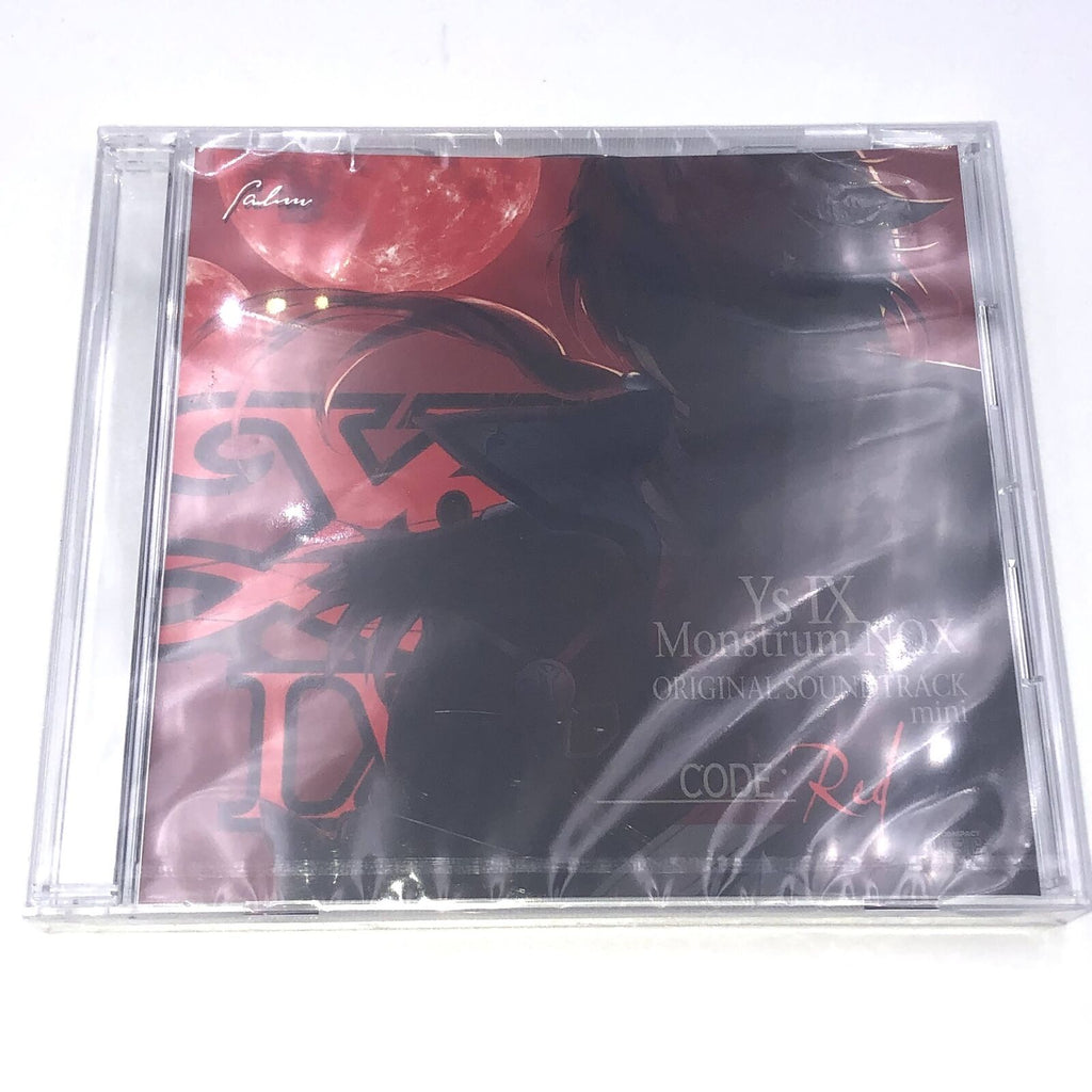 New Sealed Ys IX Monstrum NOX Original Soundtrack mini [Code:Red] CD Falcom
