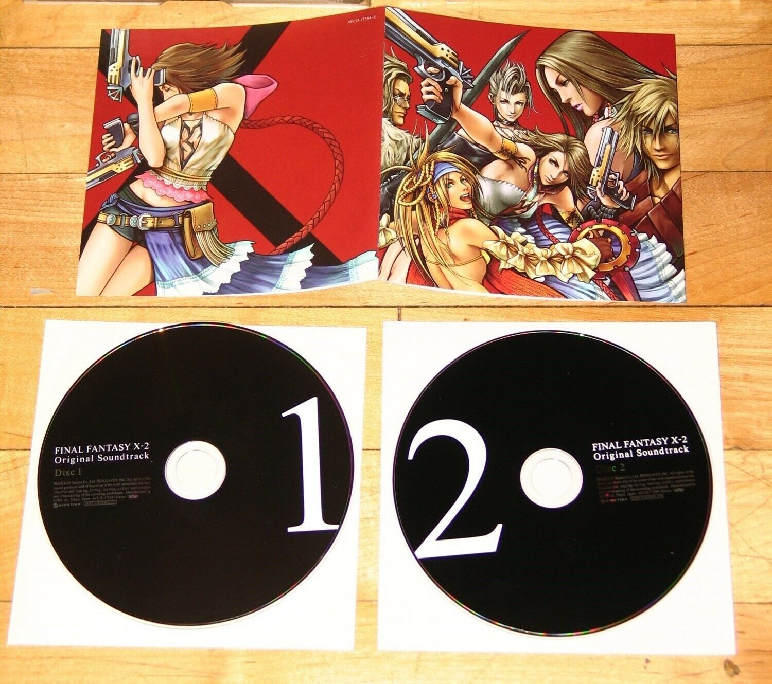 Final Fantasy X-2 Original Soundtrack X2 2-CD Squaresoft Avex authentic 2-disc
