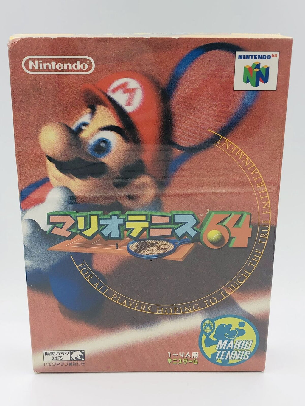NEW SEALED Super Mario Tennis 64 Japan Nintendo 64 Japanese 2000 Complete NIB