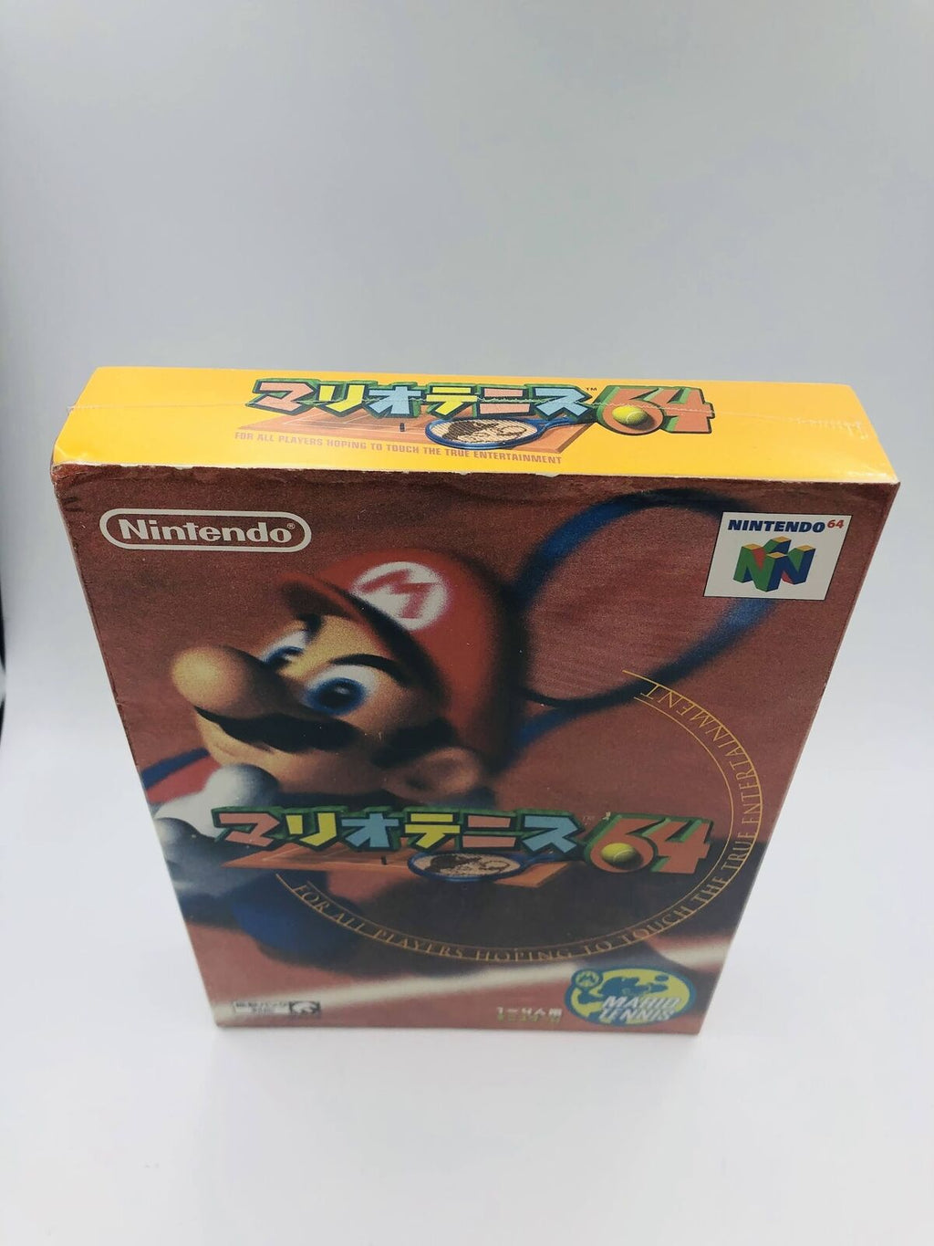 NEW SEALED Super Mario Tennis 64 Japan Nintendo 64 Japanese 2000 Complete NIB