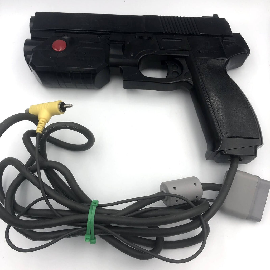 Namco Guncon Playstation PS1 Japanese black light gun control NPC-103 SLPH-00034