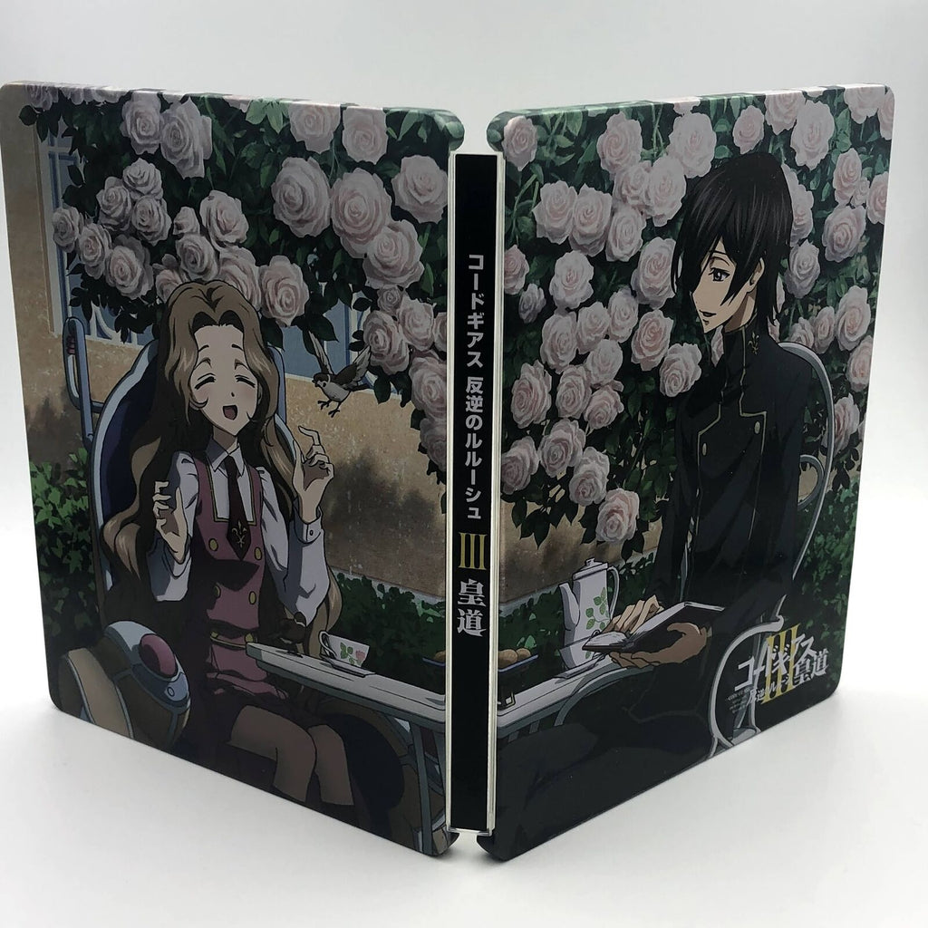 Code Geass: Lelouch of the Rebellion III STEELBOOK case Amazon Japan exclusive