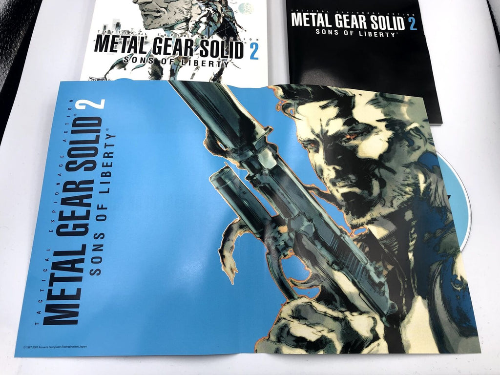Metal Gear Solid 2 Konami Palace Selection Japan PlayStation 2 with slipcase