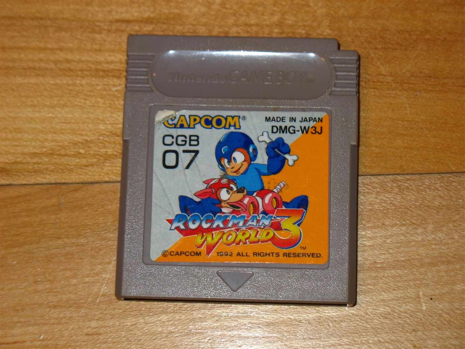 Rockman World 3 (aka Mega Man III) Nintendo Game Boy Japan import US Megaman 3