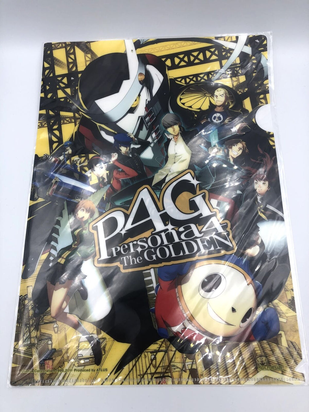 Persona 4: The Golden clear file folder Geo chain exclusive reservation bonus