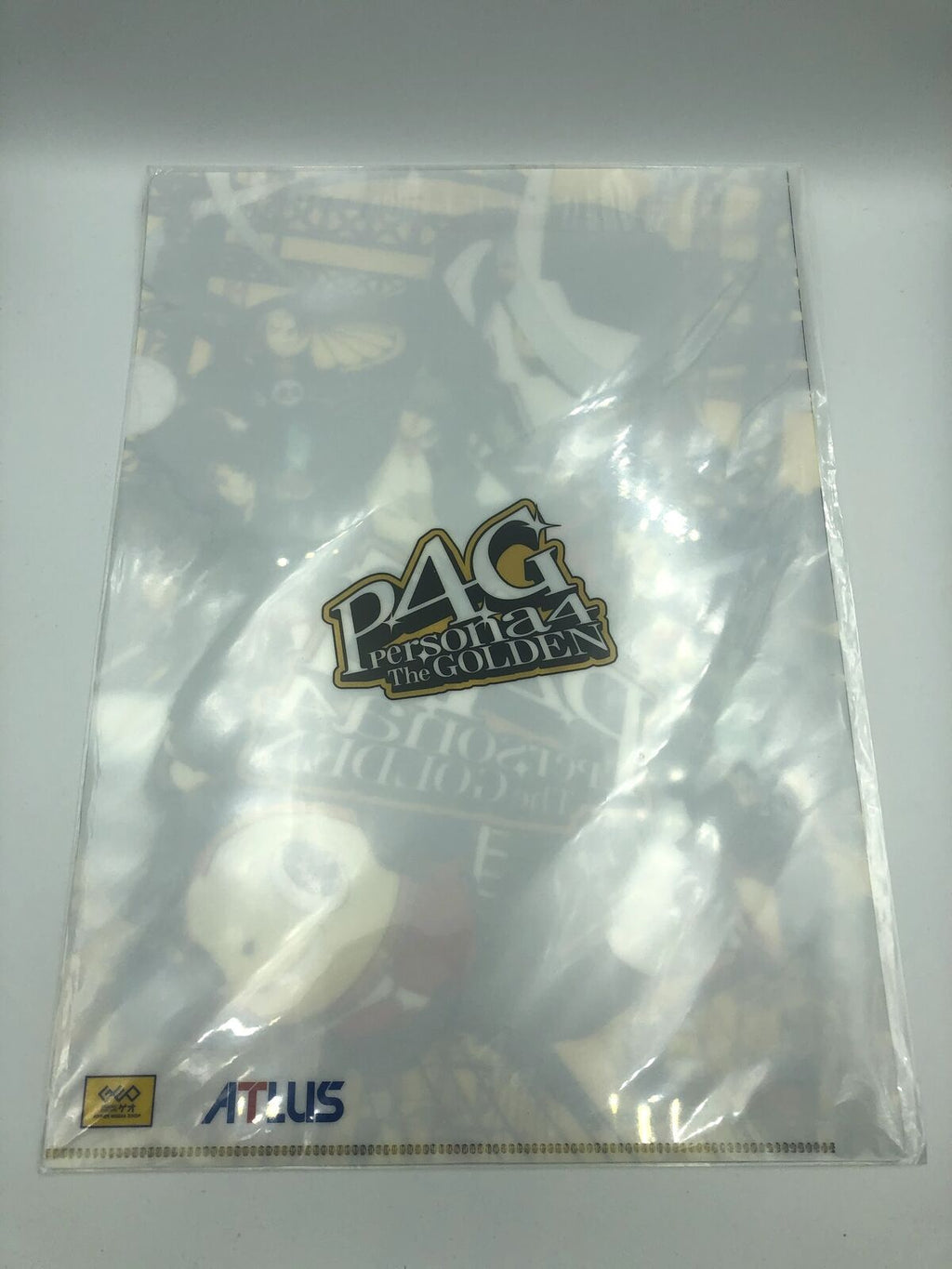 Persona 4: The Golden clear file folder Geo chain exclusive reservation bonus