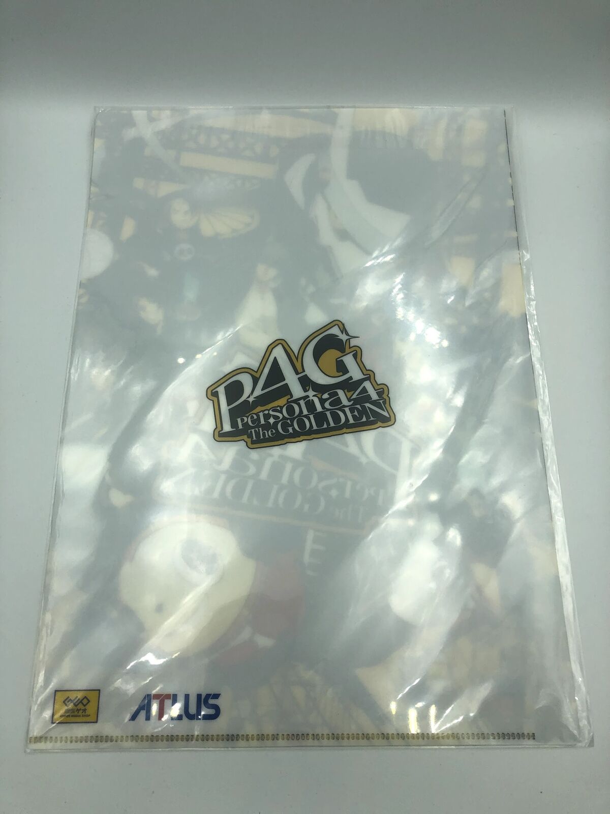 Persona 4: The Golden clear file folder Geo chain exclusive reservation bonus