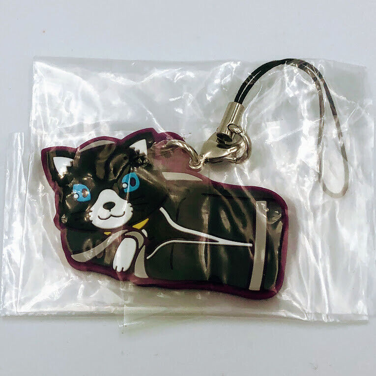 Persona 5 The Animation Morgana duffel bag rubber strap keychain P5A authentic
