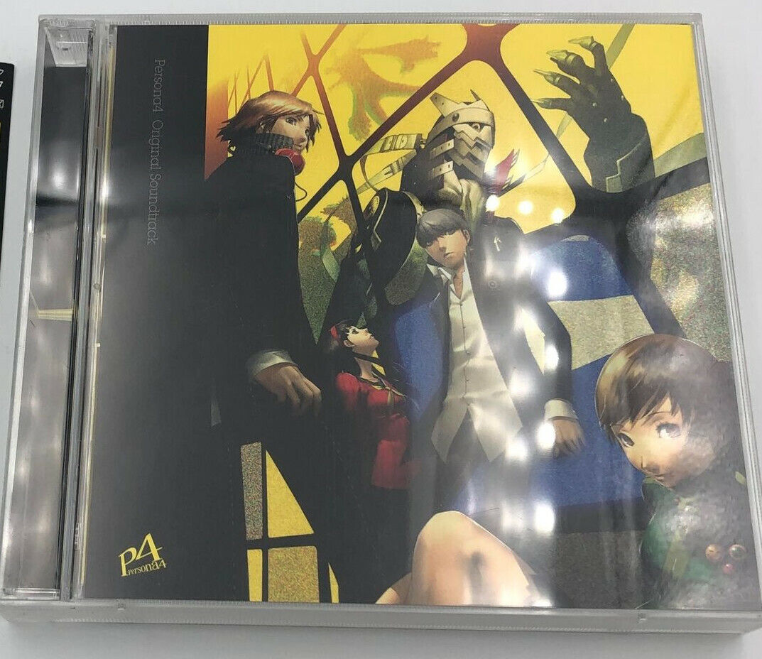 Persona 4 Original Soundtrack 2-CD OST Aniplex SVWC-7566~7 Atlus Playstation PS2