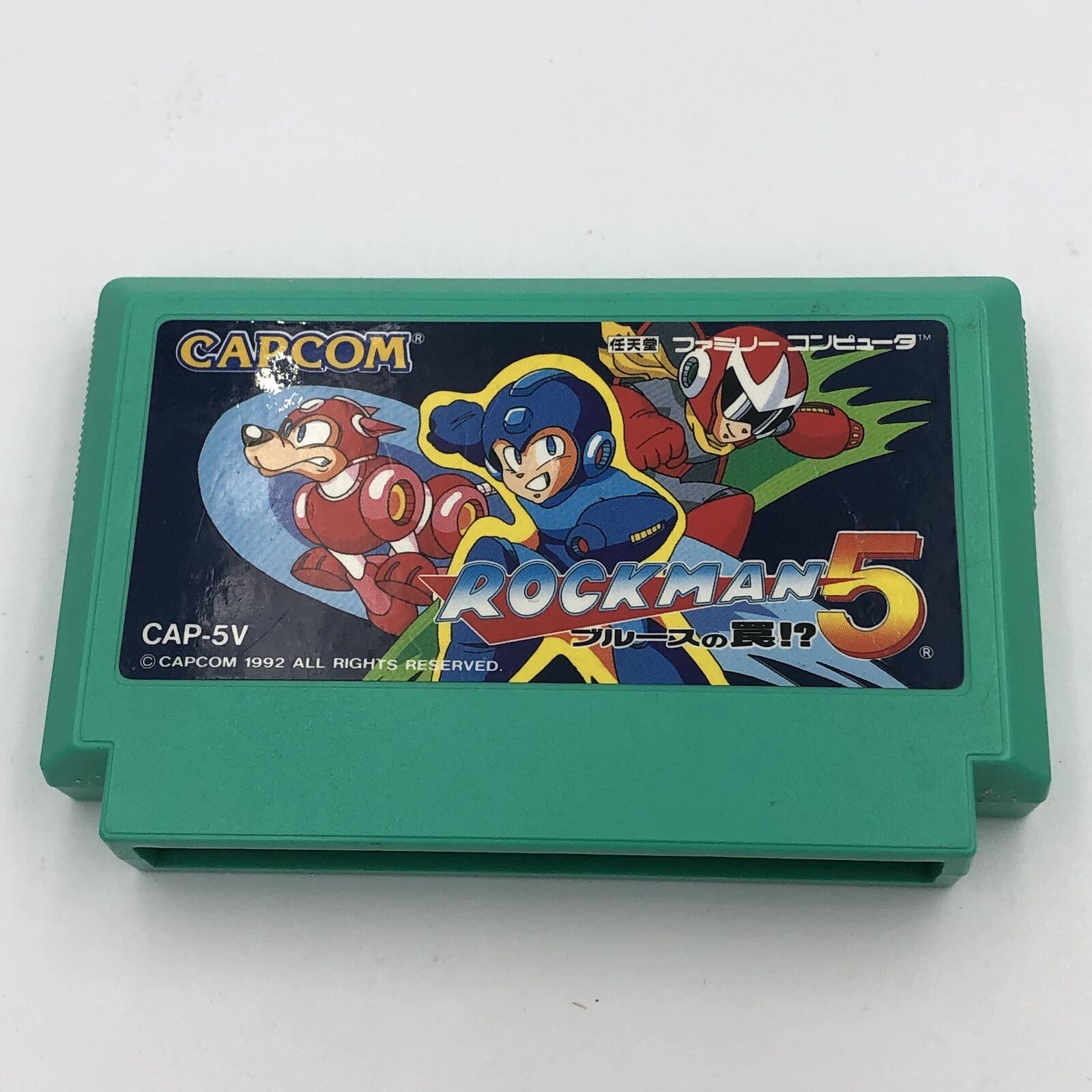 Rockman 5 Nintendo Famicom (NES) Japan Capcom Mega Man 5 Megaman