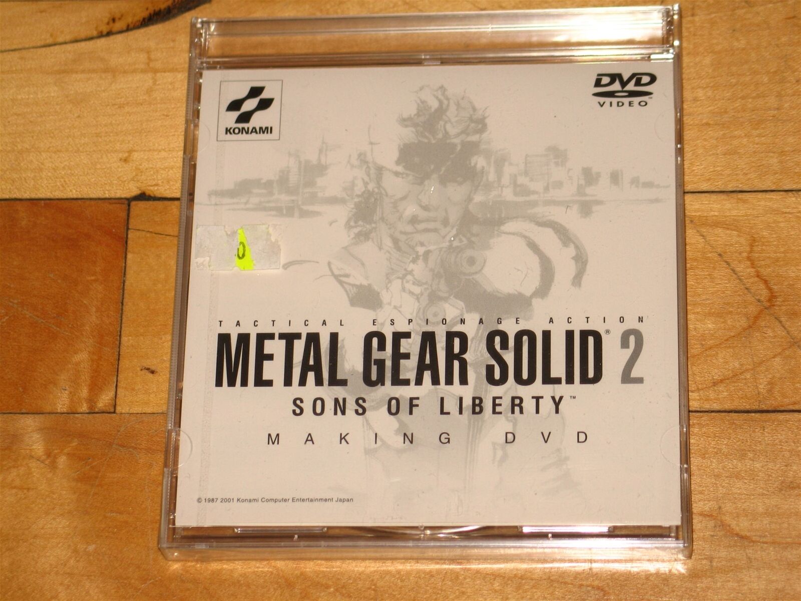 NEW SEALED Making of Metal Gear Solid 2 DVD preorder bonus Japan documentary