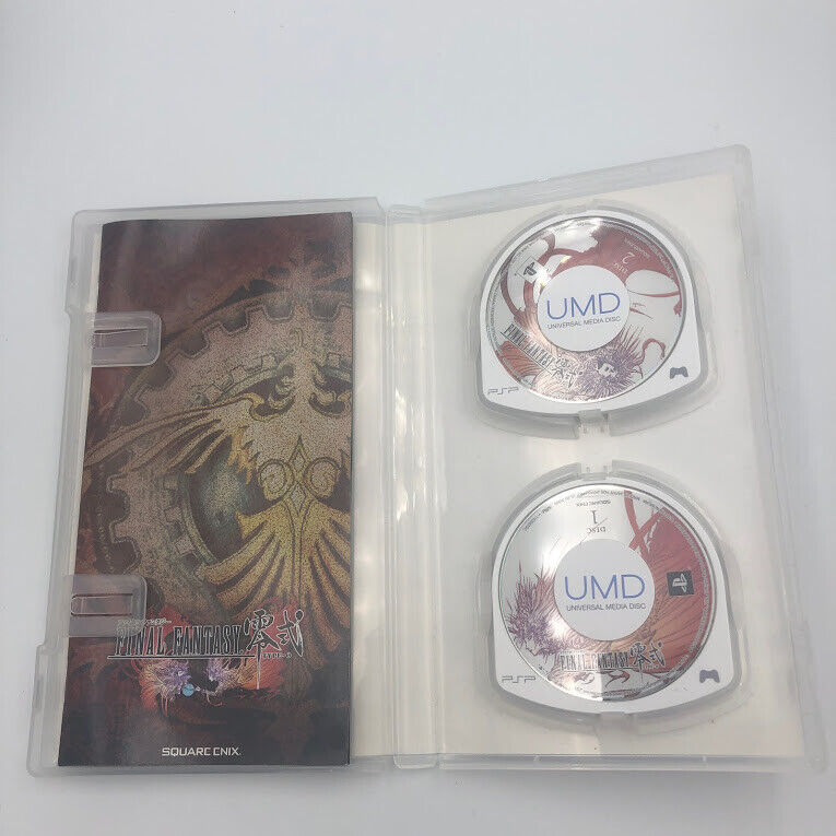 Final Fantasy Type-0 Playstation PSP Japan Reishiki Region-free 2-disc COMPLETE