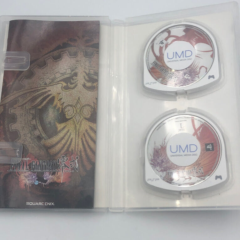 Final Fantasy Type-0 Playstation PSP Japan Reishiki Region-free 2-disc COMPLETE