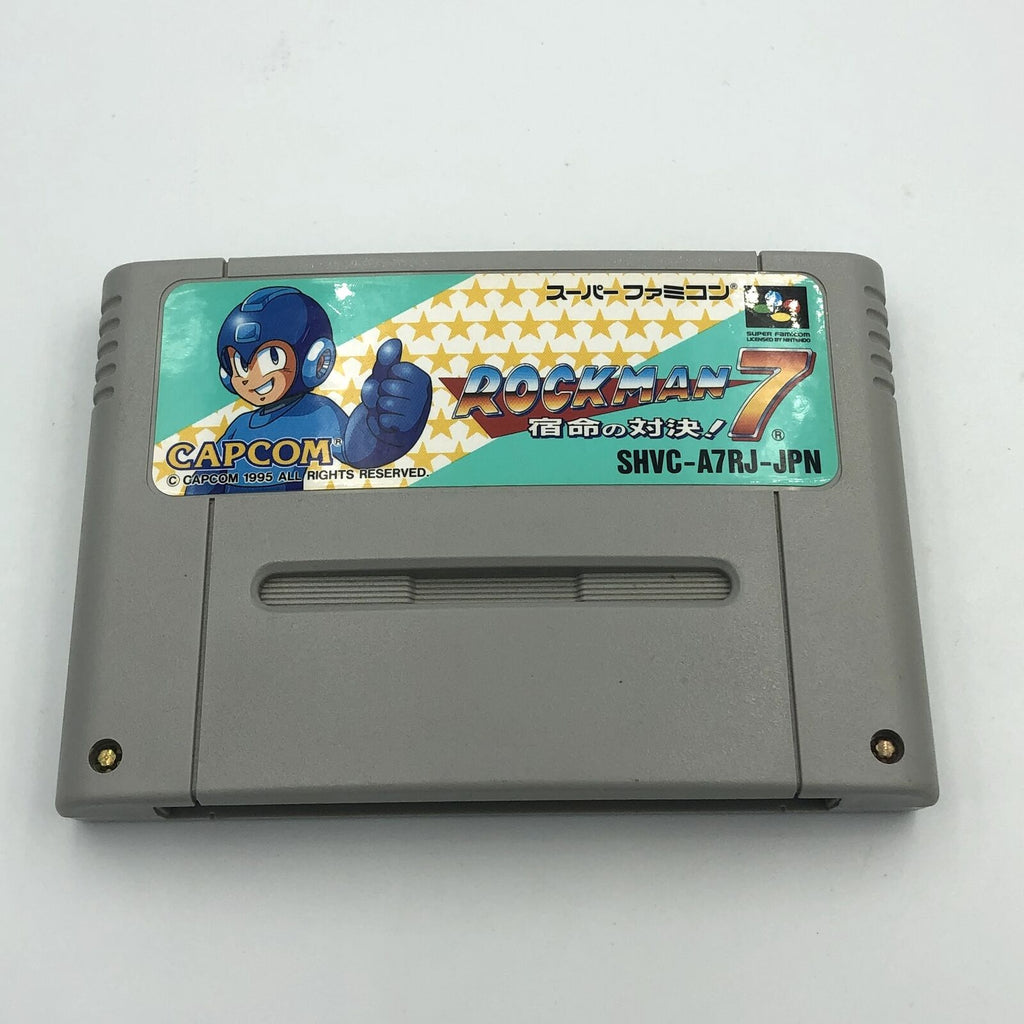 Rockman 7 Super Famicom (Super Nintendo SNES) Capcom Japan SFC Mega Man 7