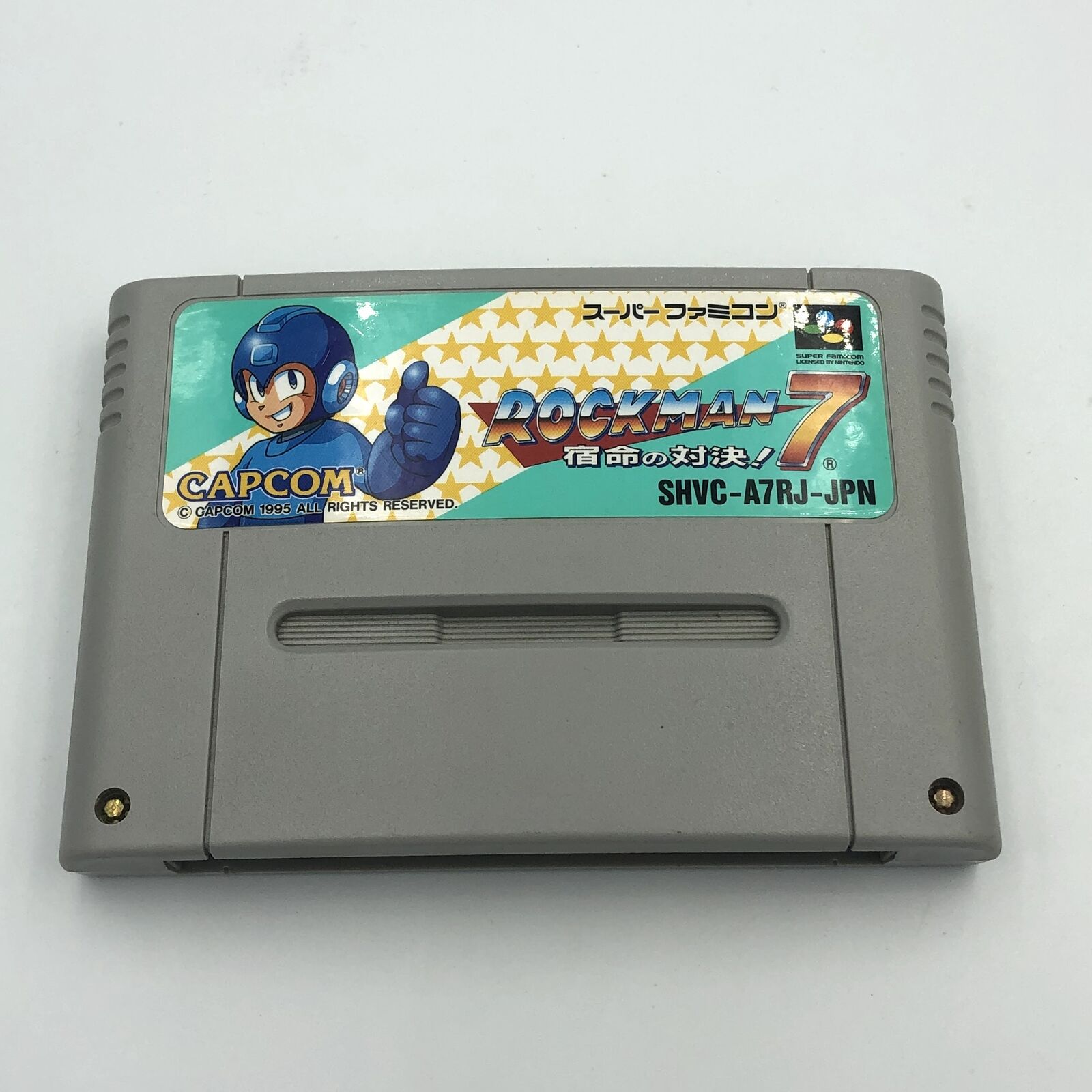 Rockman 7 Super Famicom (Super Nintendo SNES) Capcom Japan SFC Mega Man 7