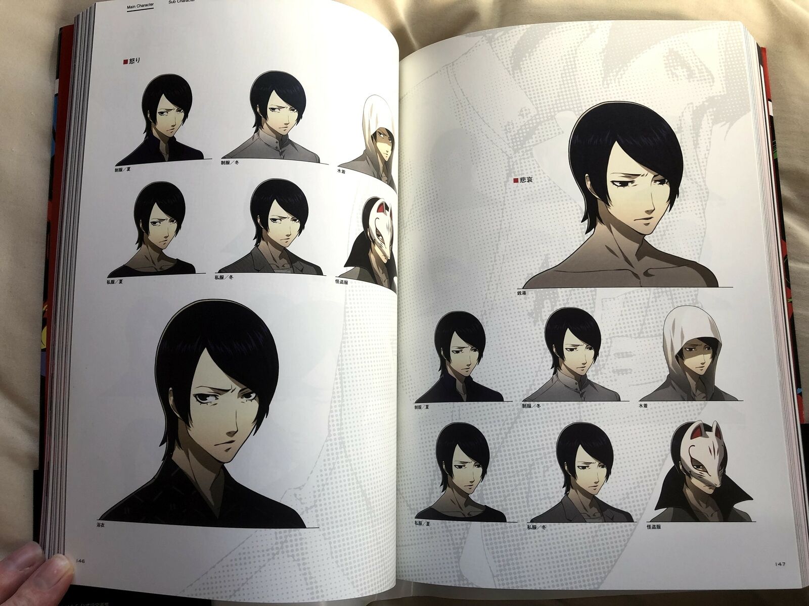 Persona 5 Official Design Works Japan artbook 500 pages concept art illustration