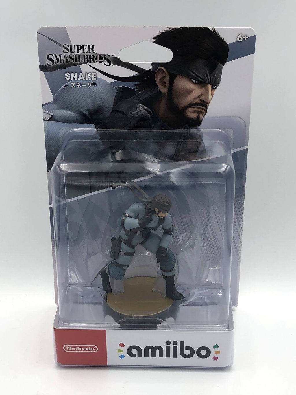 Solid Snake Nintendo amiibo Super Smash Bros Ultimate Switch/Wii U/3DS Japan ver