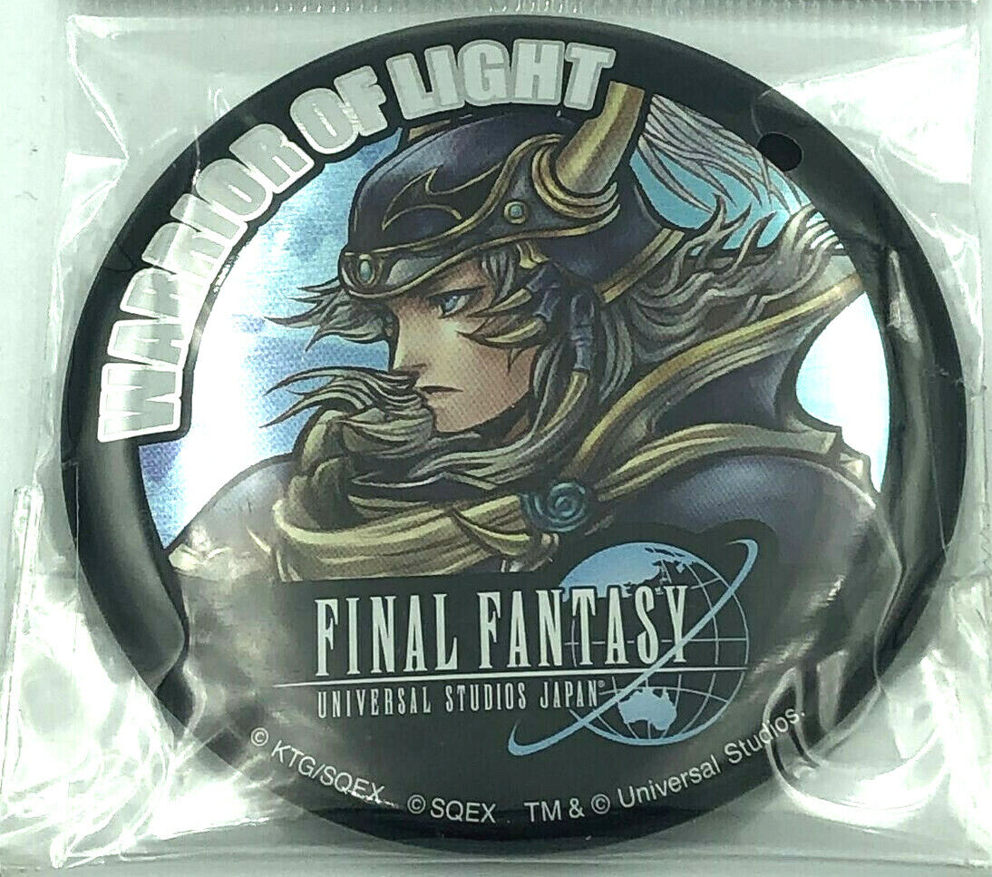 Final Fantasy XR Ride Universal Studios Japan Warrior of Light pin badge pinback