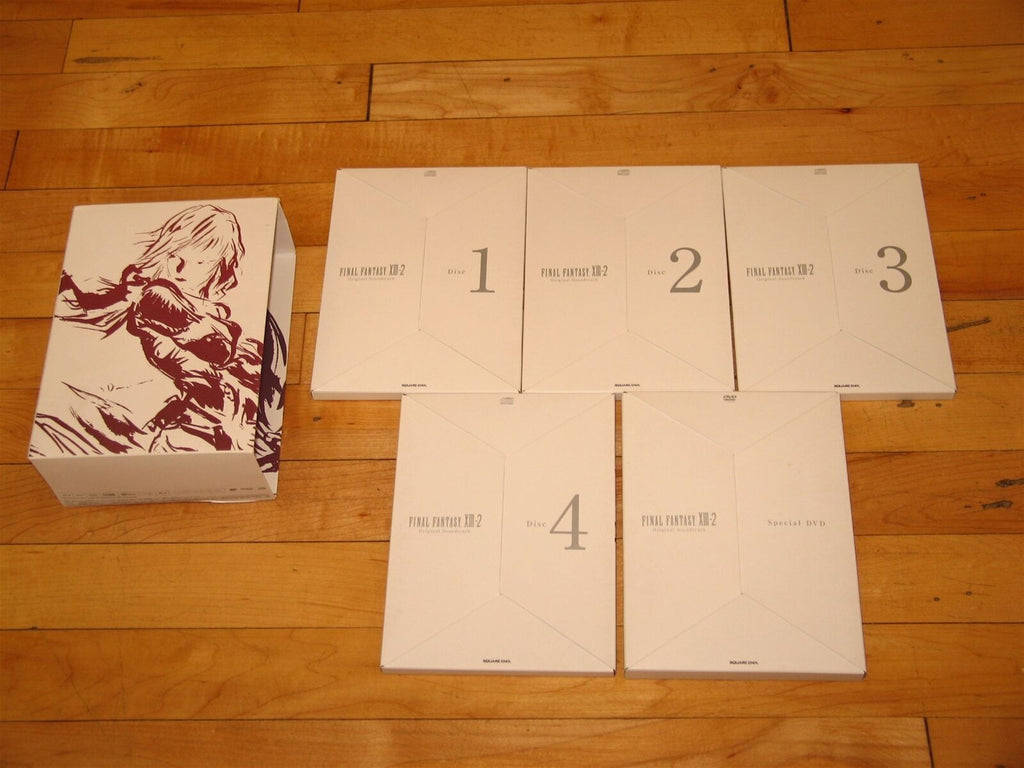 Final Fantasy XIII-2 Original Soundtrack limited edition first print 5-disc CD