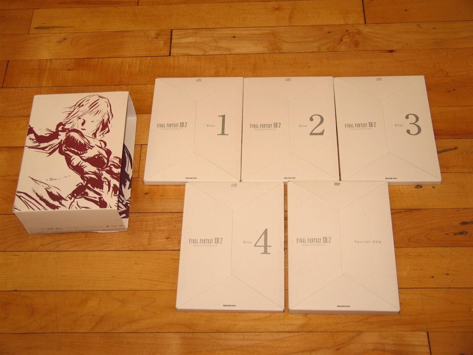Final Fantasy XIII-2 Original Soundtrack limited edition first print 5-disc CD
