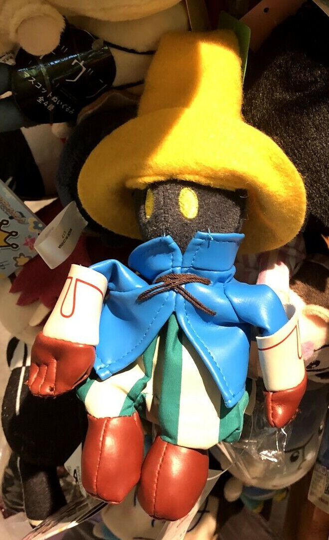 Final Fantasy IX Vivi plush vintage 2000 Squaresoft Digicube licensed official