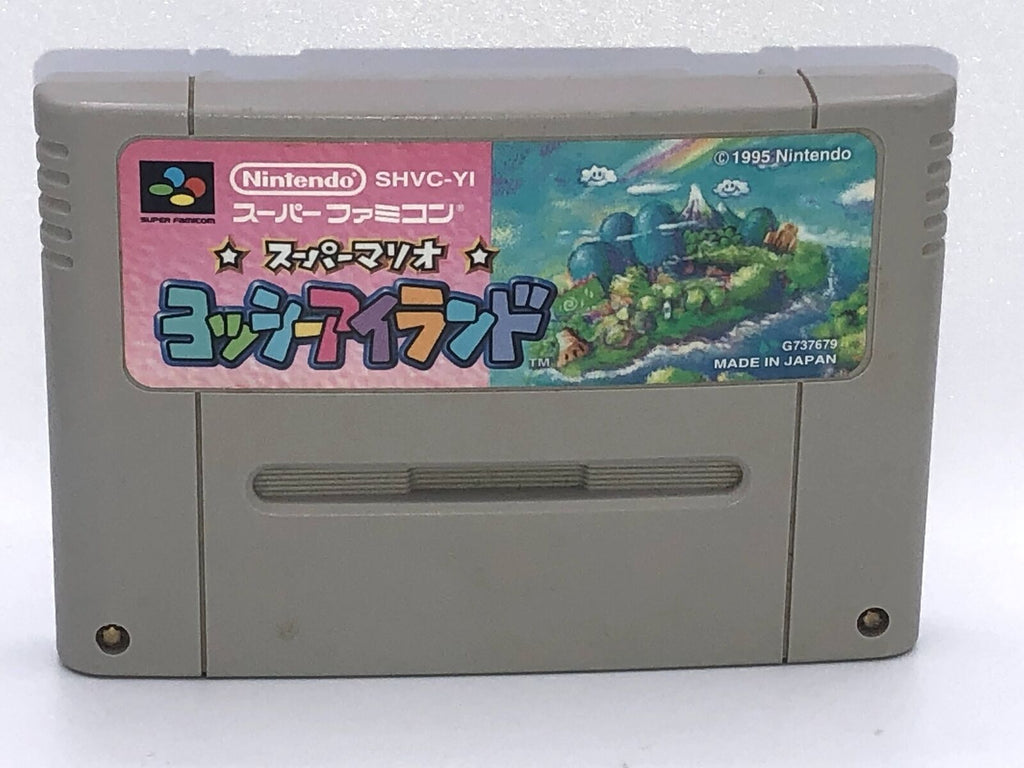Yoshi's Island Super Famicom (SNES) Japanese Nintendo Super Mario authentic SFC