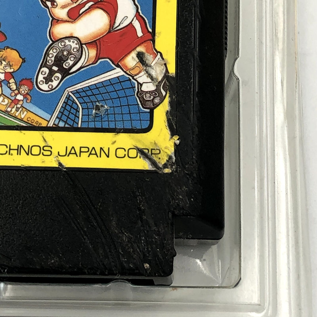 Kunio-kun Nekketsu Kōkō Dodgeball Bu: Soccer Hen Nintendo Famicom COMPLETE CIB