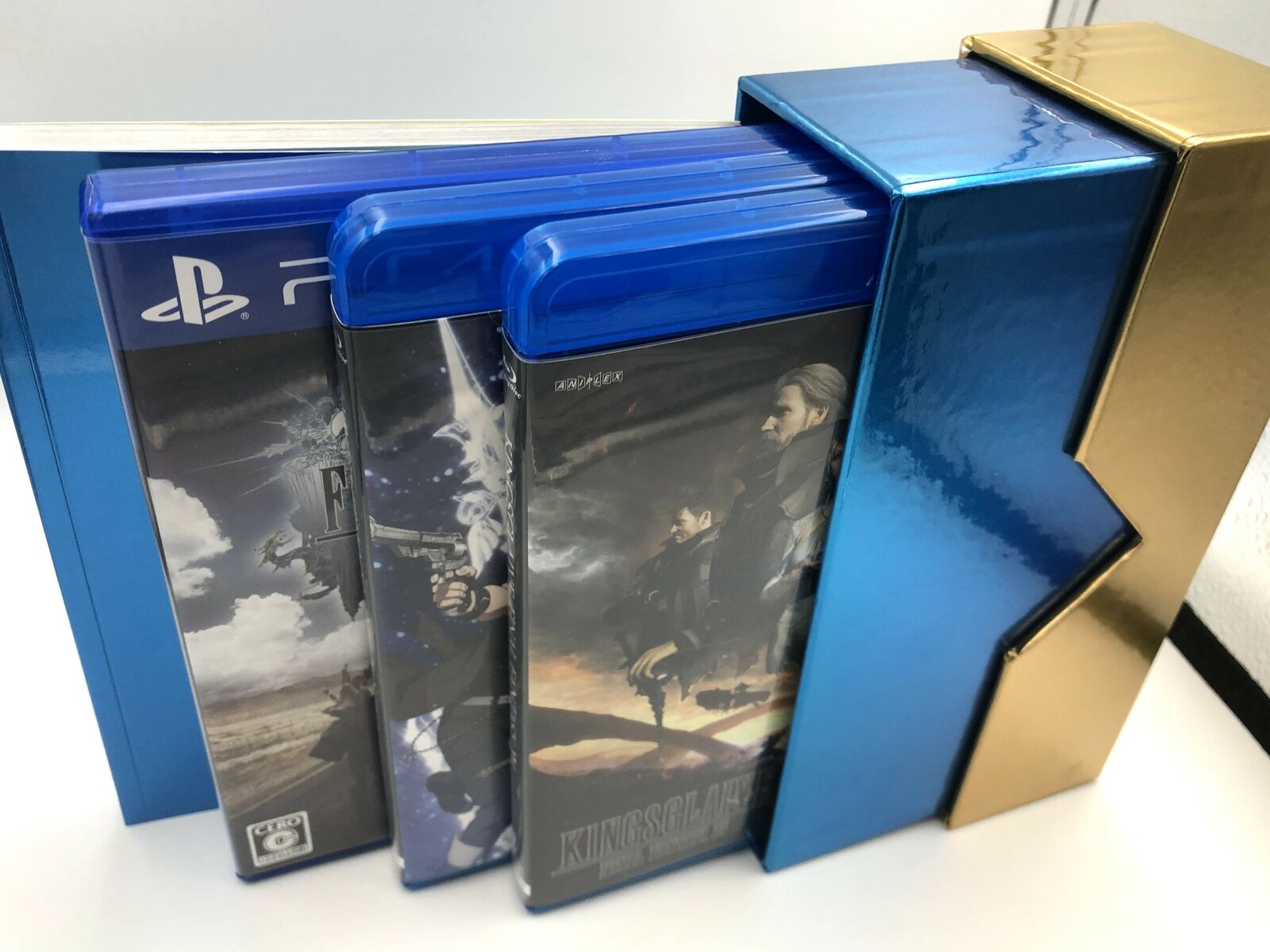 Film Collections Box Final Fantasy XV Blu-Ray/PS4 5-disc Japan Limited Edition