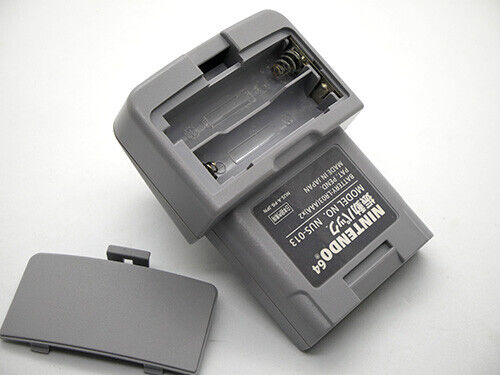 Nintendo 64 Rumble Pak Pack authentic official N64 region-free OEM w/ batt cover