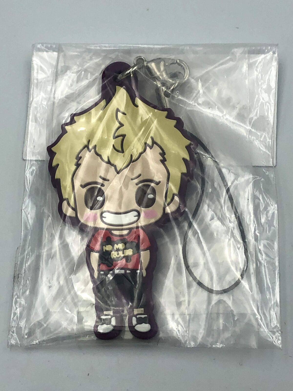 Persona 5 P5 Rubber Strap Key Chain Ryuji Sakamoto Sega Lucky Kuji New keychain