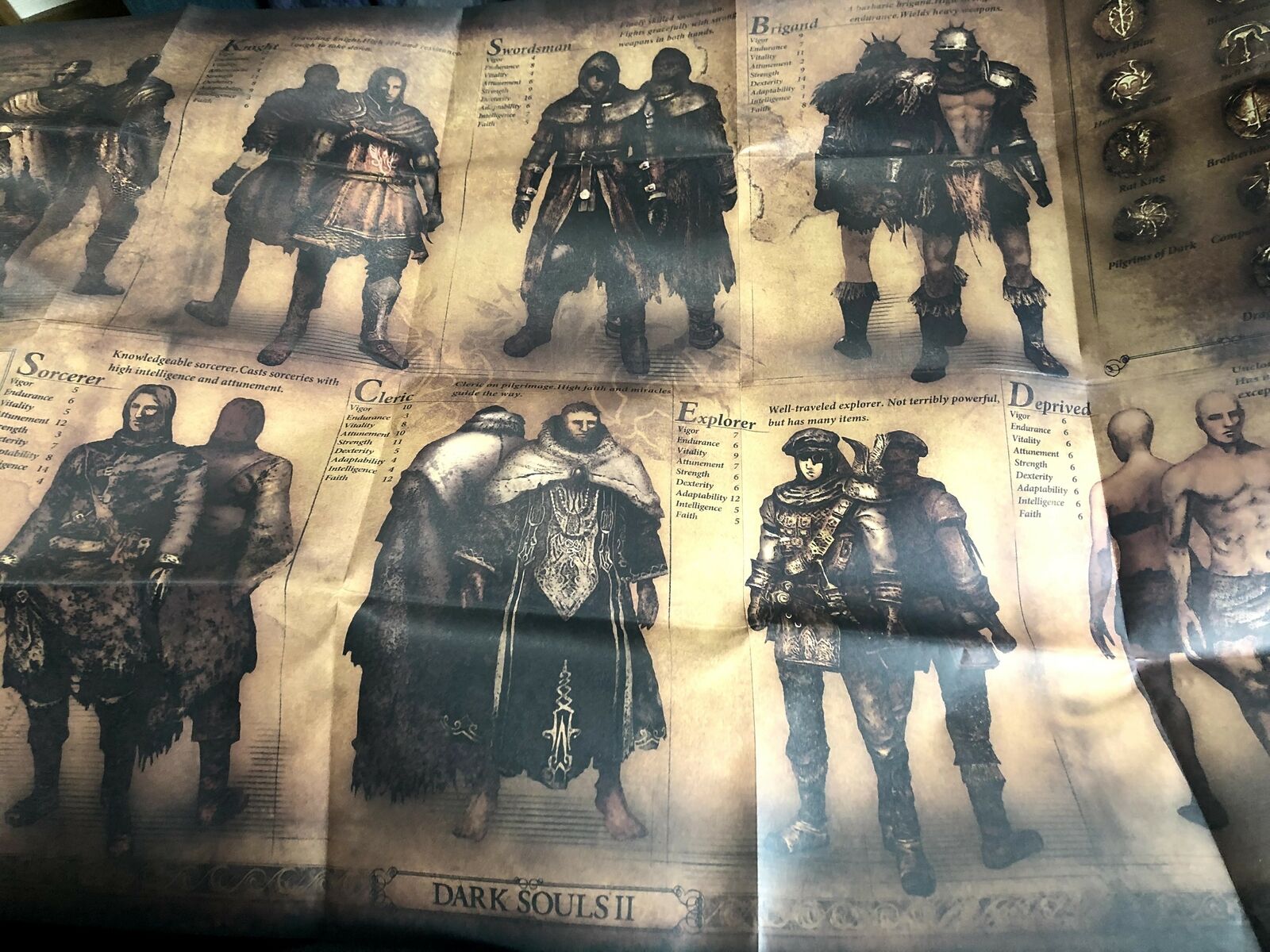 Dark Souls II Original Soundtrack and Special Map/poster bonus CD Emi Evans OST