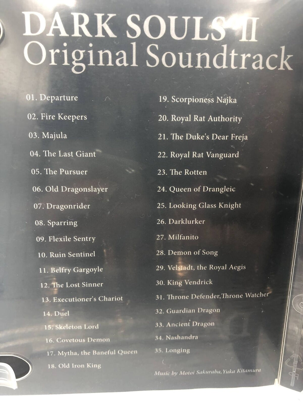 Dark Souls II Original Soundtrack and Special Map/poster bonus CD Emi Evans OST