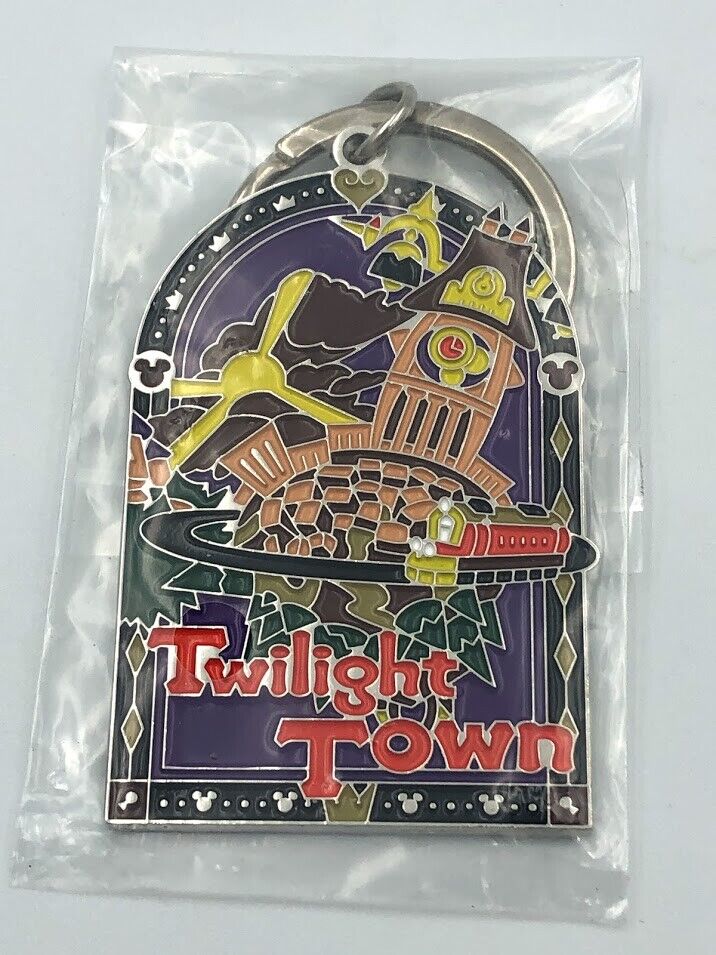Kingdom Hearts III Twilight Town BANDAI SPIRITS Trading Keychain keyholder metal
