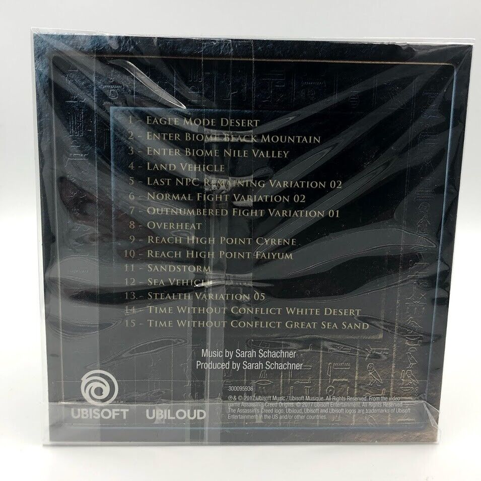 Assassin's Creed Origins Original Soundtrack promo CD Xbox One/PS4 Ubisoft OST