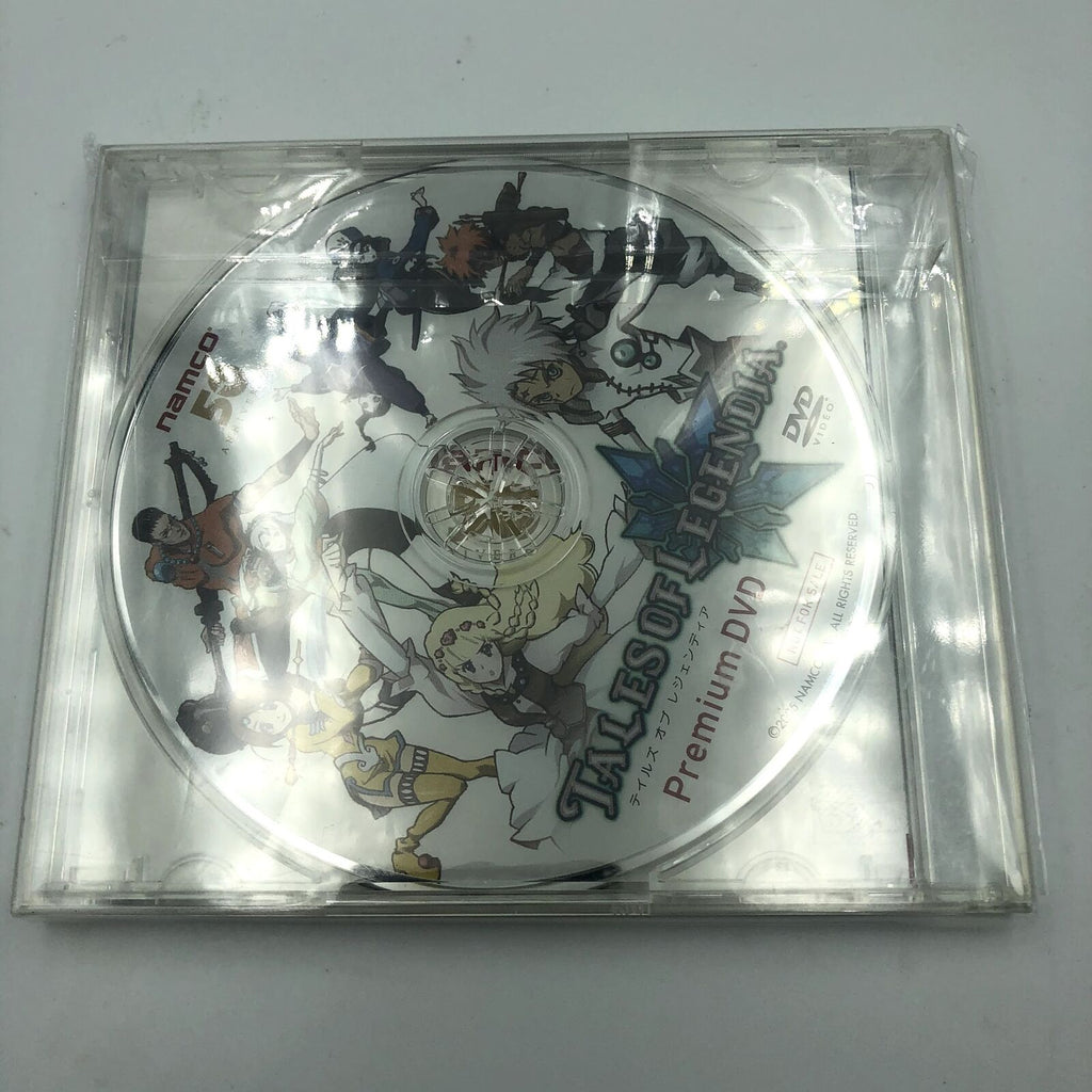 Tales of Legendia Premium DVD PS2 bonus disc interviews/making of/soundtrack JPN