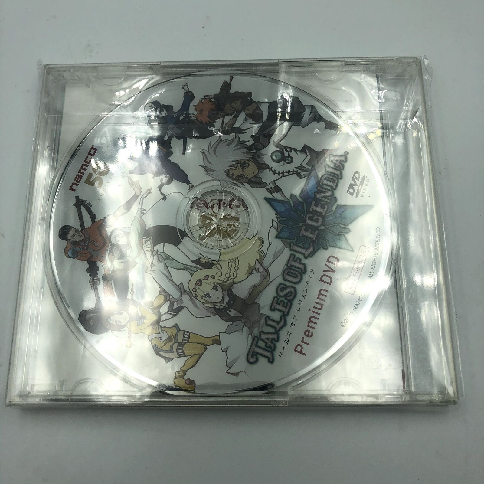 Tales of Legendia Premium DVD PS2 bonus disc interviews/making of/soundtrack JPN