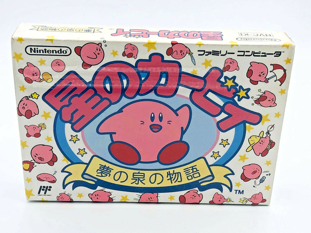 New Sealed Hoshi no Kirby Nintendo Famicom NES Japan 1991 Complete NIB Adventure
