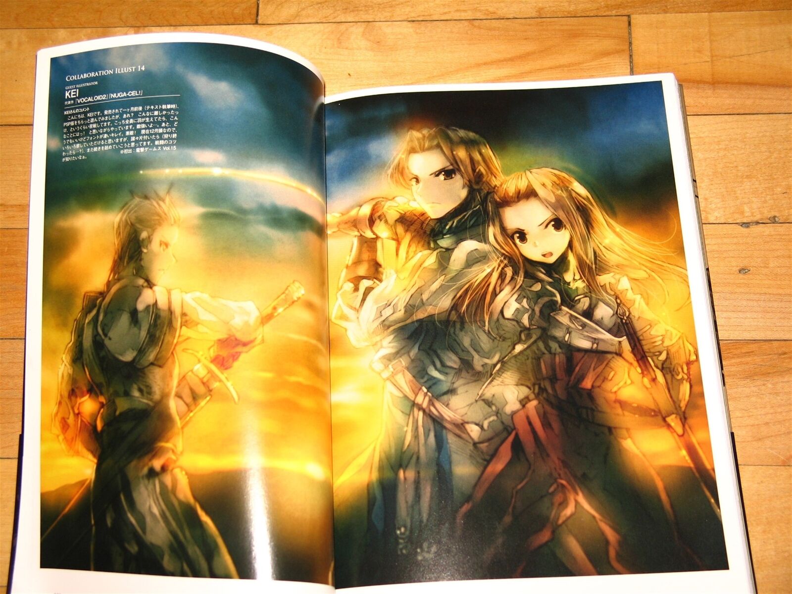 Tactics Ogre Lover's Voice fan book art artbook Square Enix Japan Ogre Battle