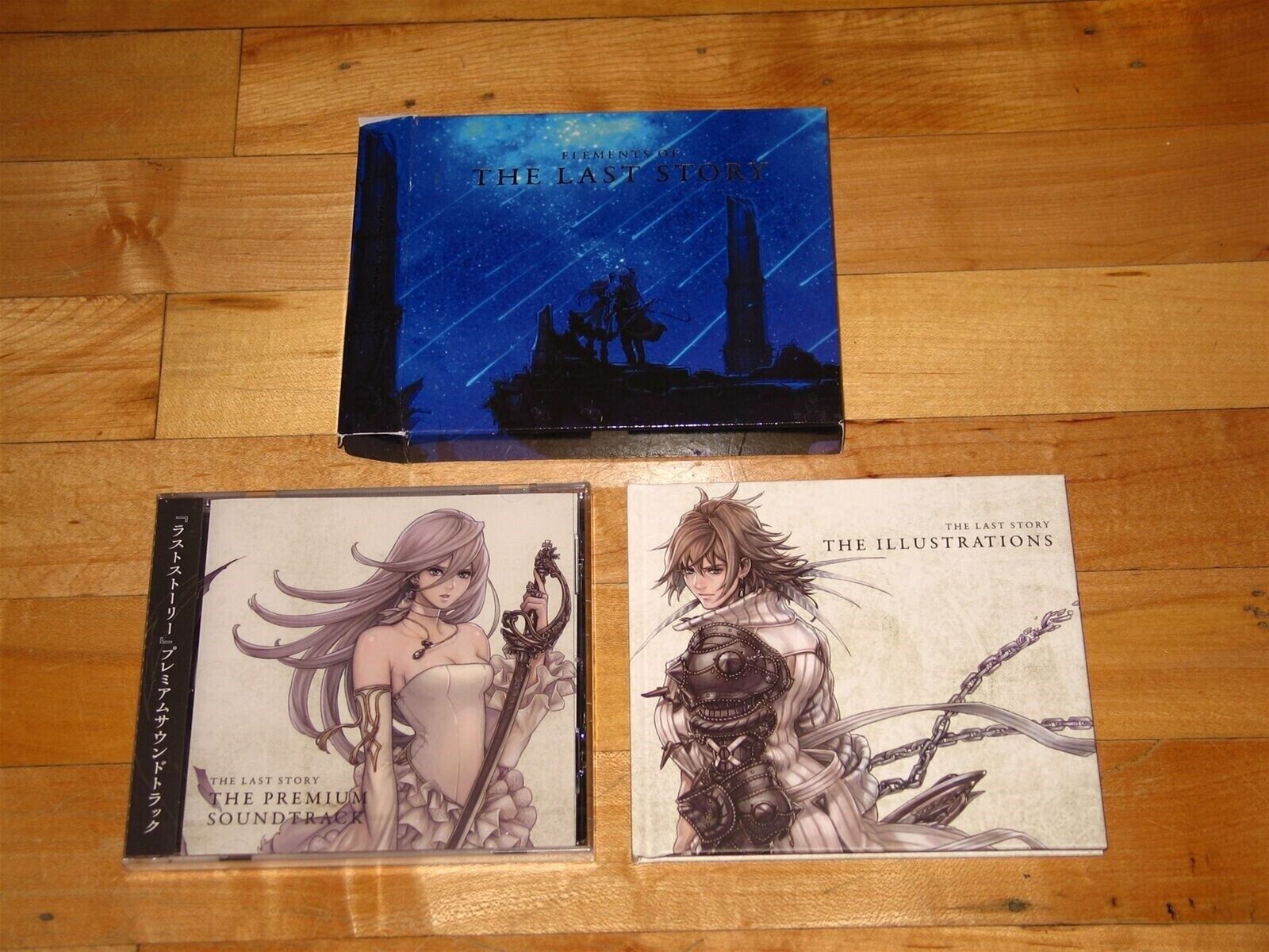 Elements of The Last Story Premium Soundtrack CD+art book set Nintendo Wii