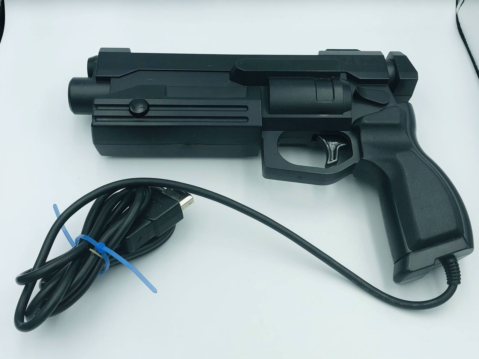 Sega Saturn Virtua Gun Controller HSS-0122 SS Japan Import Black Stunner gray