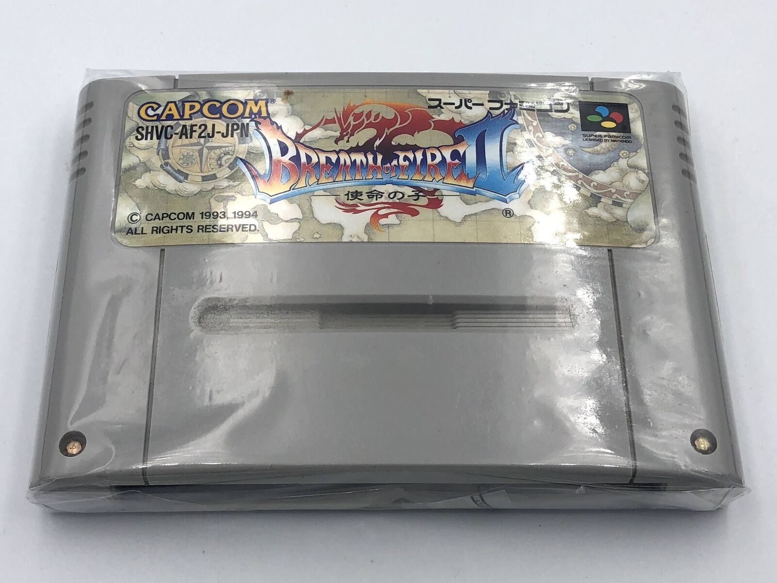 Breath of Fire II Super Famicom Japan (Super Nintendo SNES) cartridge Capcom
